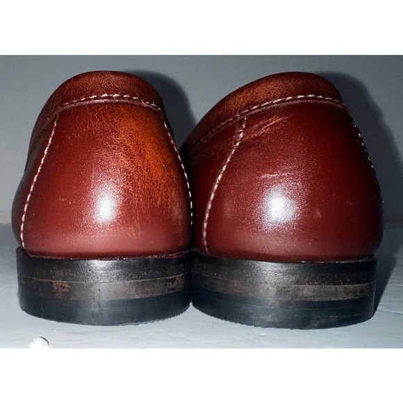 Cole Hahn Mens Brown Tassel Loafers size 8.5M‎ - Picture 6 of 8